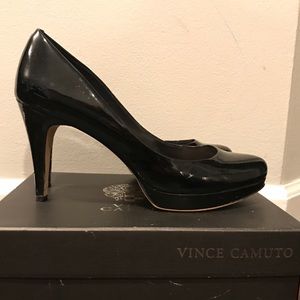 Vince Camuto Black Patent Heels